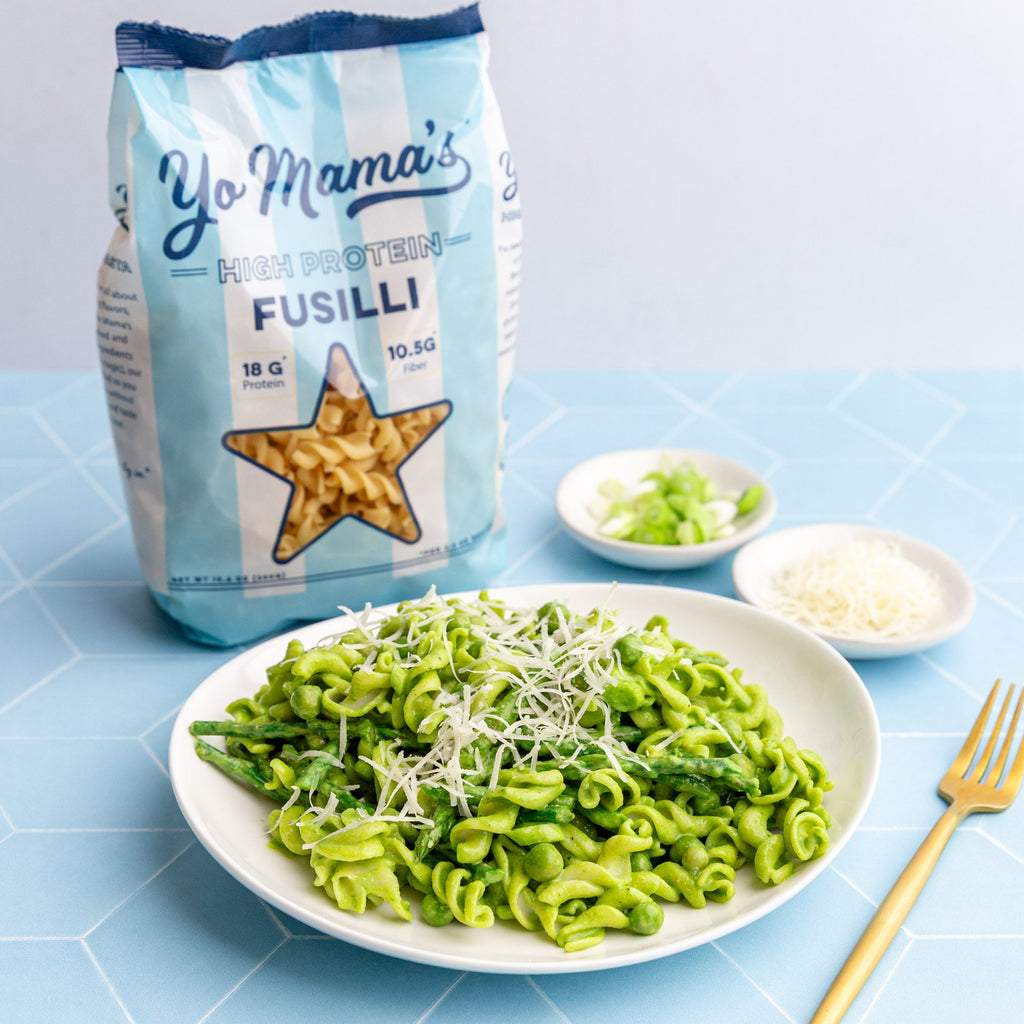 Fusilli Green Goddess Pasta - Yo Mama's Foods