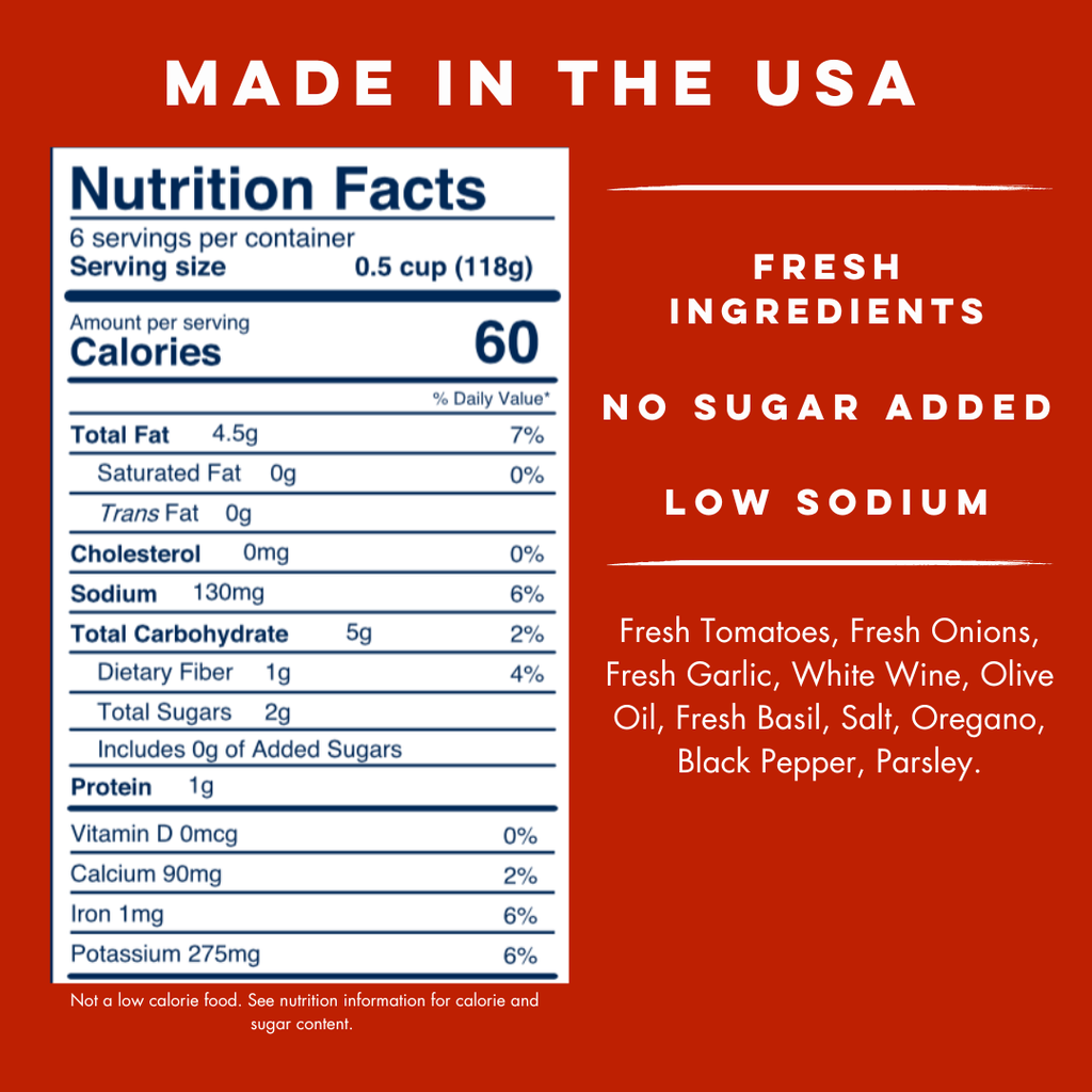 Original Marinara - Yo Mama's Foods